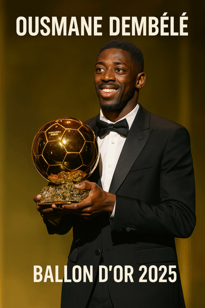 Ousmane Dembélé Ballon d’Or 2025 PSG